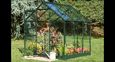 Tuinkas Popular 66 klassiek groen - 3 mm tuindersglas - 193x195 cm- - Tuindersglas- Royal Well