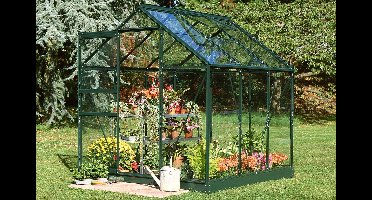 Tuinkas Popular 86 klassiek groen - 3 mm veiligheidsglas - 193x257 cm- - Veiligheidsglas- Royal Well