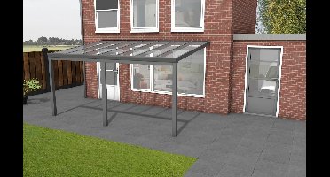 YARD Outdoor Velvetline aluminium veranda 500x300 cm glasdak- - Aluminium- YARD Outdoor