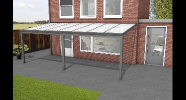 YARD Outdoor Velvetline aluminium veranda 700x300 cm polycarbonaat dak- - Aluminium- YARD Outdoor