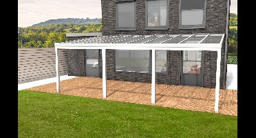 YARD Outdoor Velvetline aluminium veranda 700x350 cm glasdak- - Aluminium- YARD Outdoor
