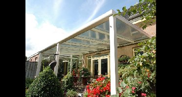 Verasol Profiline 2.0 aluminium veranda 500x250 cm polycarbonaat dak Aluminium Verasol