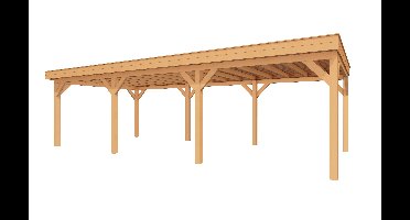 YARD Outdoor SUBLIME overkapping plat dak 900x400 cm Douglas blank- Plat dak- - YARD Outdoor