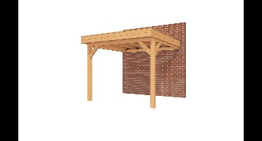 YARD Outdoor SUBLIME veranda plat dak 300x300 cm Douglas blank- Plat dak- - YARD Outdoor