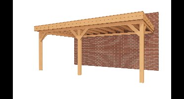 YARD Outdoor SUBLIME veranda plat dak 600x350 cm Douglas blank- Plat dak- - YARD Outdoor