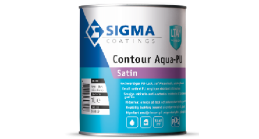 Sigma Contour Aqua Satin