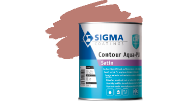Sigma Contour Aqua-Pu Satin - NCS S 3030-Y80R 1L