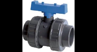 PVC kogelkraan met dubbele wartel - 63 mm