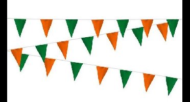 Vlaggenlijn Groen Oranje - 10 meter