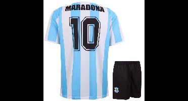 Argentinie Voetbaltenue Maradona - Kind en Volwassenen