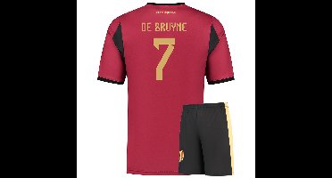 Belgie Voetbaltenue De Bruyne Thuis - 2024-2026 - Kind en Volwassenen