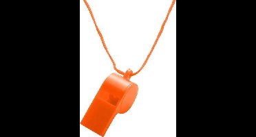 Kunststof fluitje met nekkoord (37,5 cm)