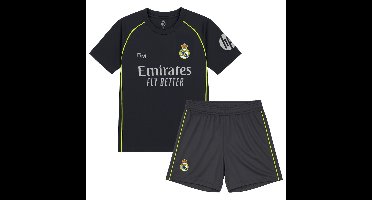 Real Madrid Voetbaltenue Uit - Eigen Naam - 2025-2026 - Kind