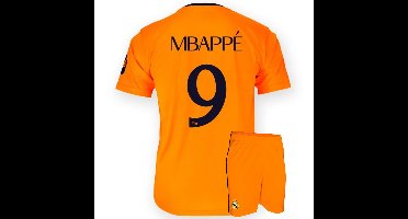 Mbappe Real Madrid Voetbaltenue Uit - 2024-2025 - Kind