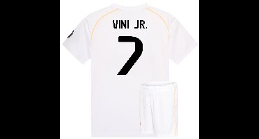 Real Madrid Voetbaltenue Vini JR. Thuis - 2025-2026 - Kind
