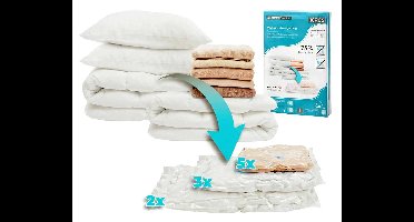 10-PACK Vacuüm Opbergzakken In 3 Maten