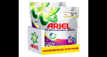 Ariel Professional All-In-1 Pods 70+70 GRATIS - Reinigt, Verwijdert Vlekken ...