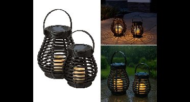 2-Pack Solar Lantaarns - Sfeermakers Voor In De Tuin! ...