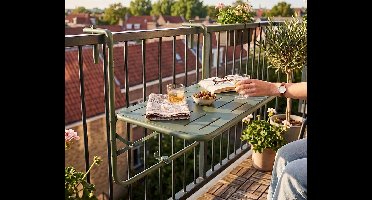 Balkontafel Met Ophangsysteem - Extra Tafelruimte Zonder Ruimteverlies! ...