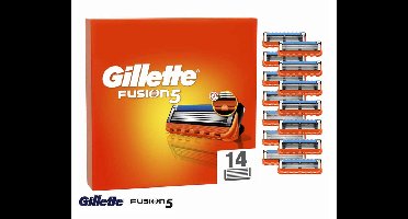 14-Pack Gillette Fusion5 - Extreem Voordelig Scheren! ...