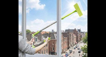 Lange Raamwisser Met Vouwbare Steel - Maak Vensters Eenvoudig Schoon! ...