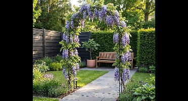 Boog Voor Klimplanten - Voor Klimrozen, Blauwe Regen En Meer! ...