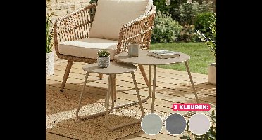 Set Van 2 Bijzettafels - Voor Buiten En Binnen! ...