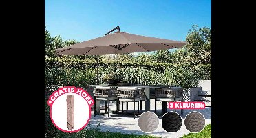 XXL Zweefparasol 3 Meter SEVVA® - Inclusief GRATIS Hoes t.w.v. €19,95! ...