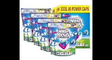 XXXL PACK Witte Reus Power Pods Wascapsules - 80+80 GRATIS! ...