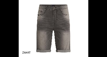 Denim Korte Broek-Zwart-XXL Zwart