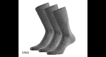 Diabetessokken Zonder Knellende Boordjes 39-42 Grijs