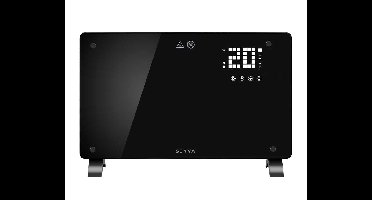 Slimme Paneelverwarming 2000W Zwart