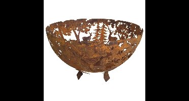 Esschert Vuurschaal Laser Cut Roest 58 cm