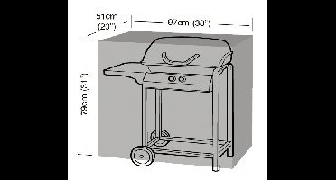 Garland Barbecuehoes (97x51x79cm) groen