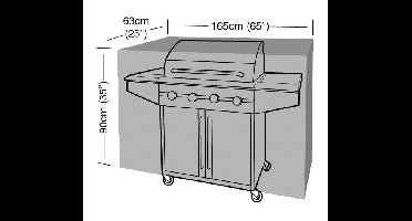 Garland Barbecuehoes (165x63x90cm) groen