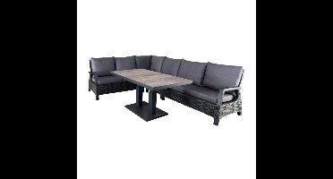 Dining hoekset West Haven Midnight Grey 85 x 140 cm Oosterik Home - Oosterik home
