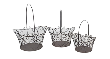 Hengselmand hartje M 29x23x38 cm Buitengewoon de Boet - Buitengewoon de boet