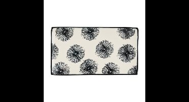 Tapas bord Sevilla - bloemen - 21.5x12 cm