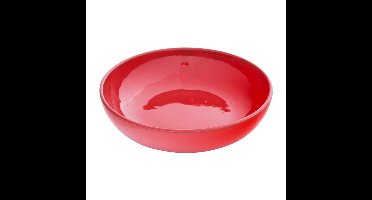 Schaal Selena - rood - 22 cm