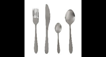 Bestekset basic - 16-delig - 4 persoons
