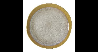 Ontbijtbord roots - oker - ø22x2.5 cm