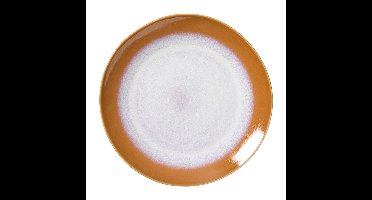 Dinerbord roots - oranje - ø27.5x3 cm