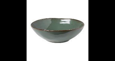 Diep bord Toscane - donkergroen - ø19 cm