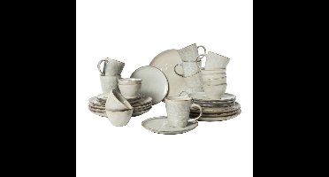 Serviesset Toscane - grijs - 32-delig - 8 persoons