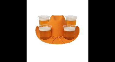 Bierhoed - oranje