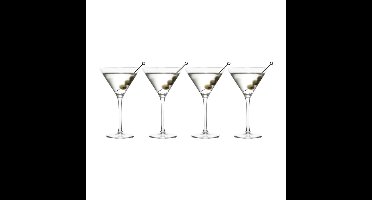 Martini glazen royal leerdam - 260 ml - set van 4