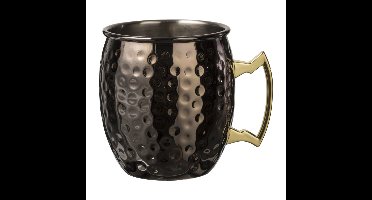 Moscow cocktail beker - zwart - 500 ml