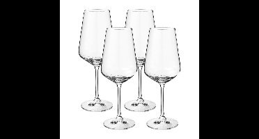 Wijnglas kristal - 450 ml - set van 4