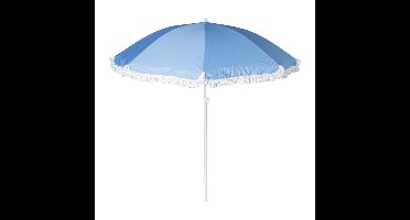 Strandparasol Tess - blauw - ø150x180 cm