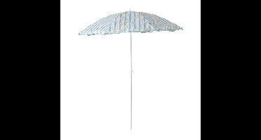 Strandparasol palmboom - blauw - ø160x180x180 cm
